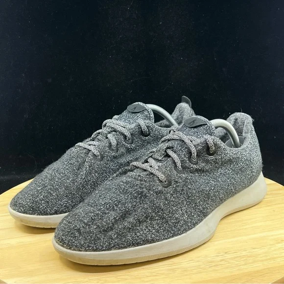 All Birds Wool Runners Mens Size 10 Gray Athletic Running Shoes Sneakers - Picture 2 of 9